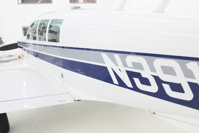 N3910N registration on the fuselage