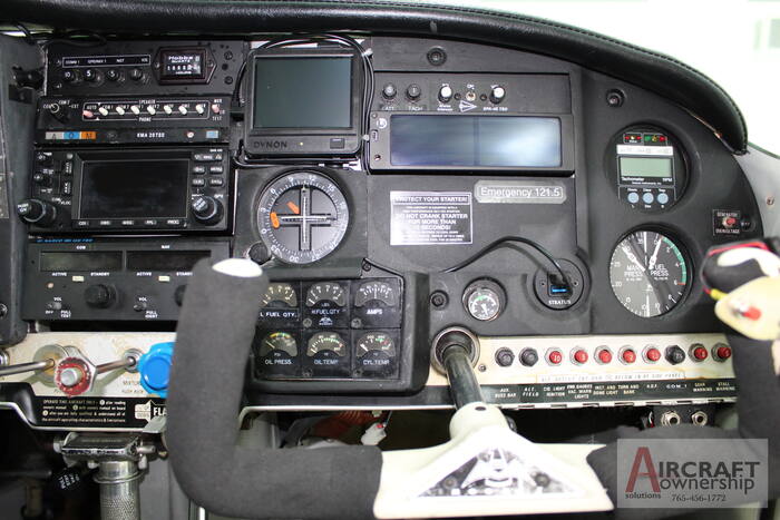 Center stack and copilot-side panel